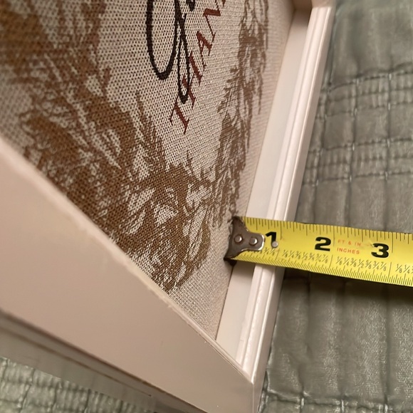 GIVE THANKS FALL Thanksgiving Wall or Tabletop Decor Wall Hanging - Picture 9 of 12